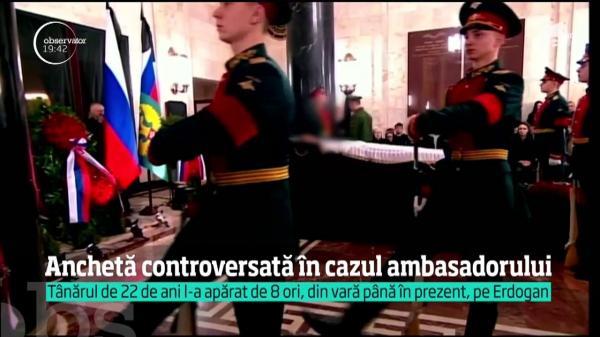 Asasinul ambasadorului rus la Ankara a făcut parte din garda prezidenţială a lui Recep Erdogan!