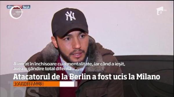 Atacatorul de la Berlin a fost ucis la Milano