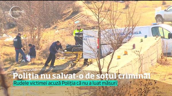 Caz strigător la cer în Argeş: Poliţia nu a salvat o femeie de soţul criminal, care a ucis-o, în stradă