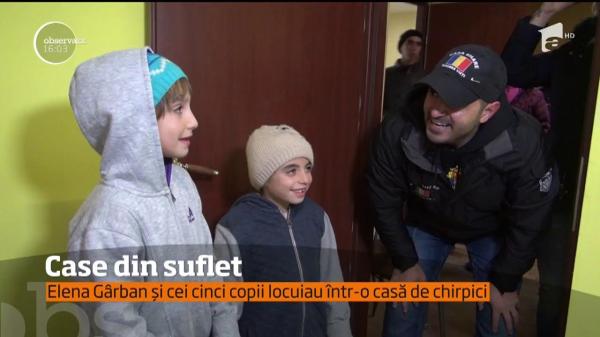 Moş Crăciun i-a adus, unei familii din Medeleni, o casă nouă