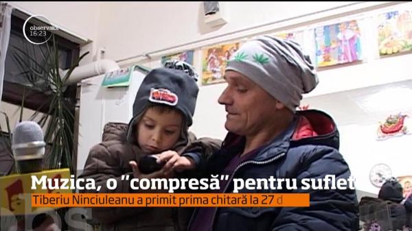 Este pompier, dar muzica rămâne marea lui pasiune