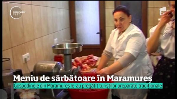 Meniu de sărbătoare din Maramureș