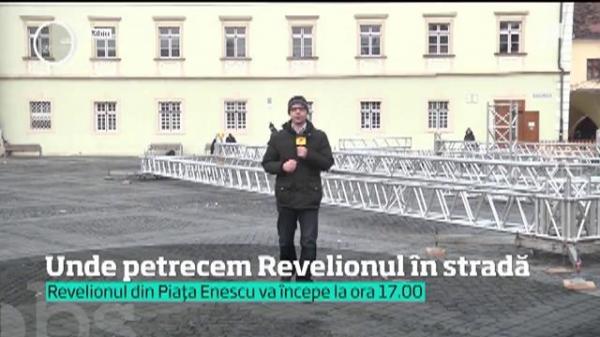 În noaptea de Revelion vor fi concerte în aer liber, în toată ţara. Pregătirile sunt pe ultima sută de metri în marile orașe (VIDEO)