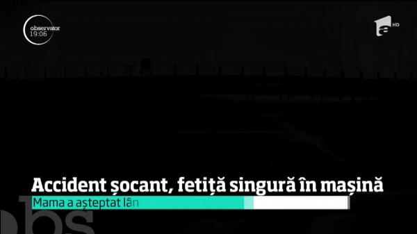 Fetiţă grav rănită şi lăsată singură în maşina răsturnată: e scena şocantă pe care au găsit-o pompierii la accidentul de pe Autostrada Soarelui (UPDATE, VIDEO)