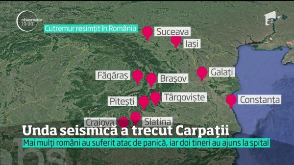 Cutremurul de azi-noapte, unul atipic: imagini spectaculoase şi declaraţii de la experţi (UPDATE, VIDEO)