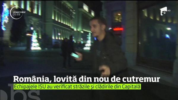 România, lovită de un cutremur de 5,3 pe Richter în plină noapte