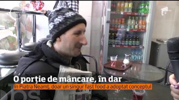O porţie de mâncare, în dar. Conceptul unui belgian, pus în practică de un patron român
