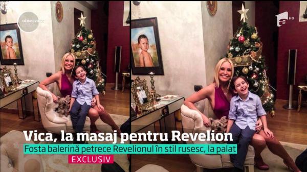 Vica Blochina, la masaj pentru Revelion