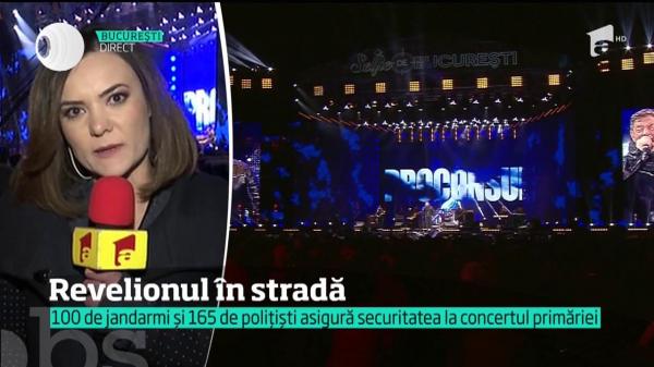 Revelionul în stradă. Până la 50 de mii de oameni în piaţa George Enescu din Capitală