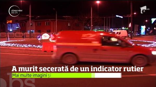 Accident teribil în Vaslui. O tânără de 21 de ani a murit la spital după ce a fost lovită de un indicator rutier