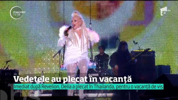 Vacanţă târzie pentru vedete (VIDEO)