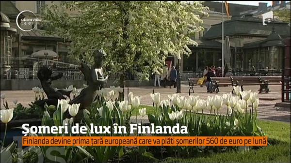 Finlanda devine prima ţară europeană care va plăti şomerilor 560 de euro pe lună