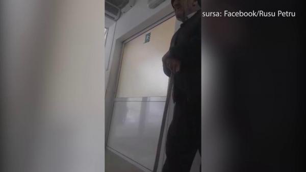 CAZ revoltător la Roman: Un bătrân, în baston, ce acuza dureri, este lăsat să aştepte în faţă la urgenţe fără ca vreun medic să-i acorde vreo atenţie (VIDEO)