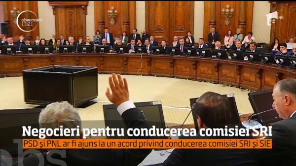 PSD și PNL ar fi ajuns la un acord privind conducerea comisiei SRI și SIE