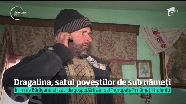 Dragalina, satul poveștilor de sub nămeți. Echipa Observator a întins o mână de ajutor sătenilor (VIDEO)