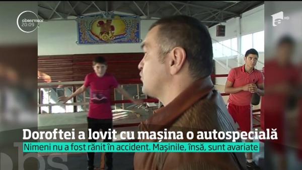 Leonard Doroftei a lovit cu maşina o autospecială I.S.U! Ce s-a petrecut imediat după accident