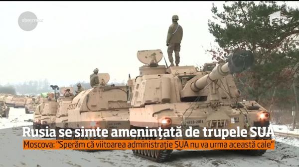 Rusia se simte amenințată de trupele SUA din Polonia