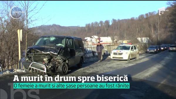 Oameni nenorociți de un șofer, în timp ce mergeau la biserică. Un mort și 6 răniți într-un grav accident, în Neamț (VIDEO UPDATE)