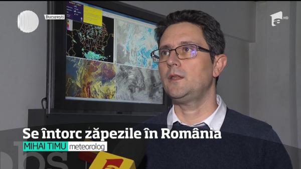 Se întorc zăpezile în România! În Bărăgan, oamenii se pregătesc de viscol și o nouă rundă de ninsori