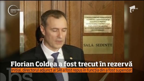 Ce a decis Comisia de anchetă internă a SRI în cazul Florian Coldea