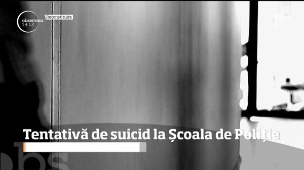 Tentativă de suicid la Școala de Poliție din Câmpina! Un elev aflat în primul an de studii a încercat să își ia viața în toaleta căminului (VIDEO)