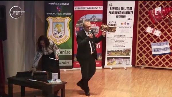 Un trenuleţ sculptat de Cristian Cioacă, soţul Elodiei, în puşcărie s-a vândut la licitaţie