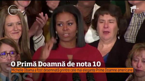 Michelle Obama, cea mai populară persoană de pe scena politică americană