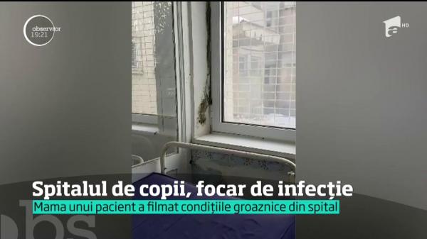 Spitalul de copii Anton Cincu, din Tecuci, un focar de infecție