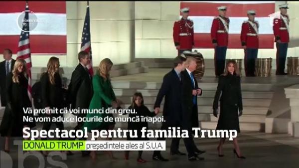 Spectacol la Washington, unde se pun la punct ultimele detalii pentru ceremonia de învestitură a lui Donald Trump