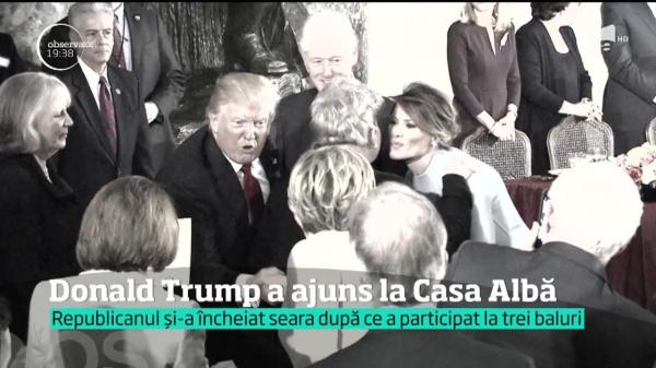 Donald Trump, liderul de la Casa Albă, a susținut primul său discurs după învestire