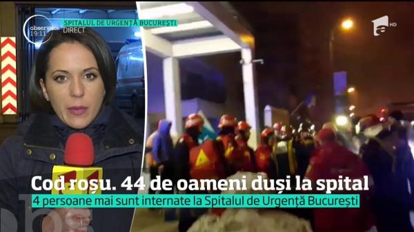 VIDEO Mărturiile răniţilor duşi la spital după incendiu din Bamboo: "Anul trecut mă uitam la televizor, la Colectiv, acum trăiam asta"