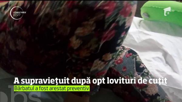 A avut zile! O femeie din Găeşti a fost înjunghiată de opt ori şi a supravieţuit