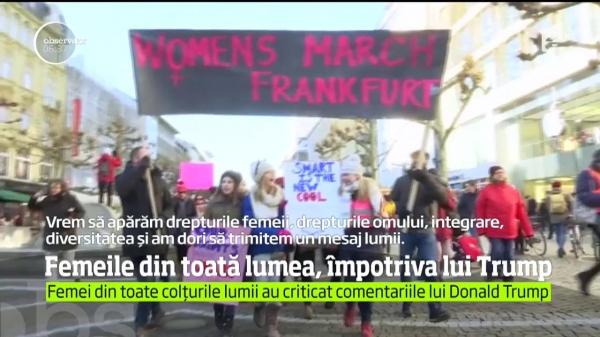 Comentariile lui Trump la adresa femeilor nu rămân nepedepsite! Reprezentantele sexului frumos din toată lumea, împotriva noului lider SUA