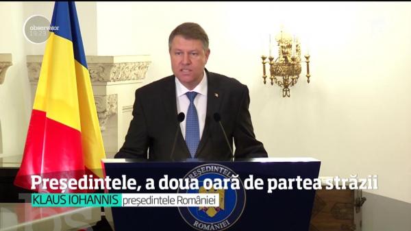 Klaus Iohannis, atac virulent la clasa politică: "Nu cetățenii dau lovituri de stat. Politicienii dau lovitură de stat!"