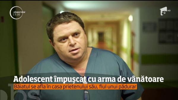 Un adolescent de 16 ani a fost împușcat de prietenul lui