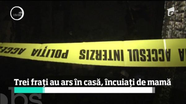 Tragedie într-o localitate din Bacău! Trei fraţi, niciunul mai mare de 3 ani, au ars de vii, în timp ce mama lor era plecată la vecini să ia apă