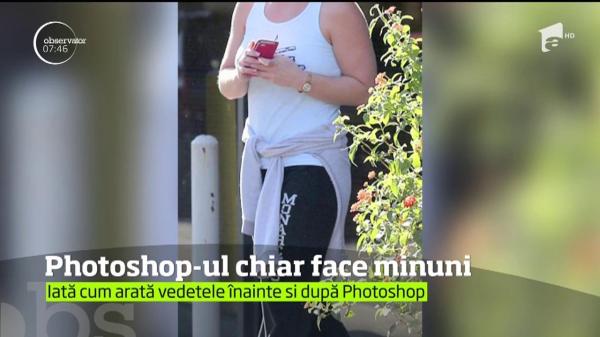 Nu sunt pe atât de perfecte pe cât vor să pară! Photoshop-ul face minuni pentru unele staruri de la Hollywood