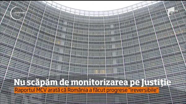 România a făcut progrese "ireversibile", potrivit raportului MCV