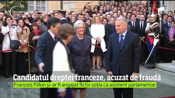 Şi-a angajat soţia, fictiv, ca asistent parlamentar! Justiţia din Franţa îl anchetează pe politicianul François Fillon din acest motiv