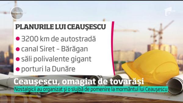 Ceauşescu, omagiat de tovarăşi! Ar fi împlinit 99 de ani