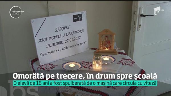 Elevă de 16 ani omorâtă pe trecerea de pietoni, în drum spre scoală