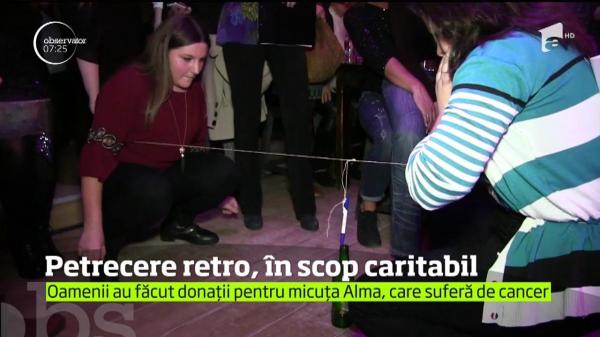 Locuitorii din Dej ajută o fetiţă de doar 9 luni care are cancer