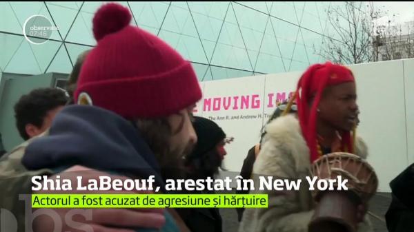 Actorul Shia LaBeouf, arestat în New York în urma unei altercaţii