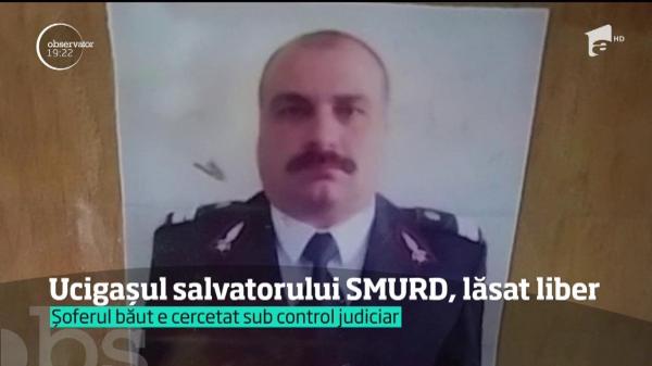 Şoferul băut din Dâmboviţa care a ucis un pompier SMURD, lăsat în LIBERTATE