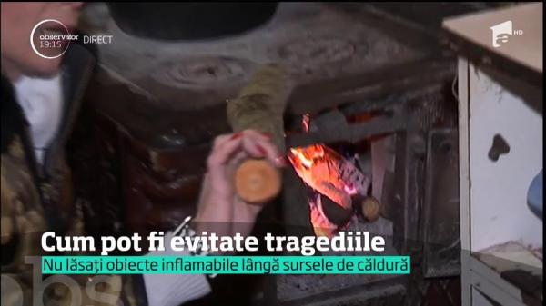 ATENŢIE! Cum pot fi evitate tragediile provocate de sobe în sezonul rece (VIDEO)