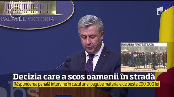Decizia care a scos oamenii în stradă la miezul nopţii. Ce a spus ministrul Justiţiei