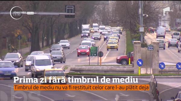 Taxa de timbru de mediu a fost eliminată oficial