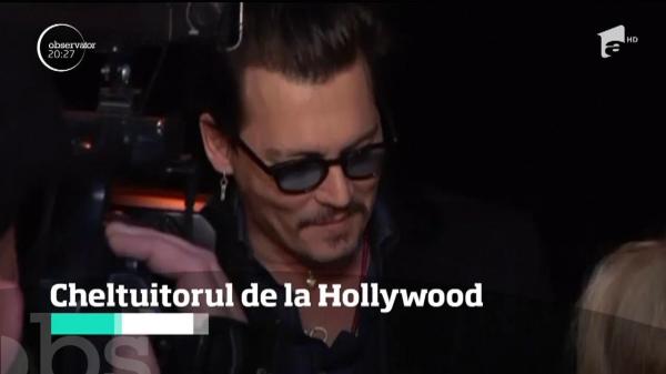 Johnny Depp, FALITUL de la Hollywood. Actorul a cheltuit 480 de milioane de dolari în doar câţiva ani (VIDEO)