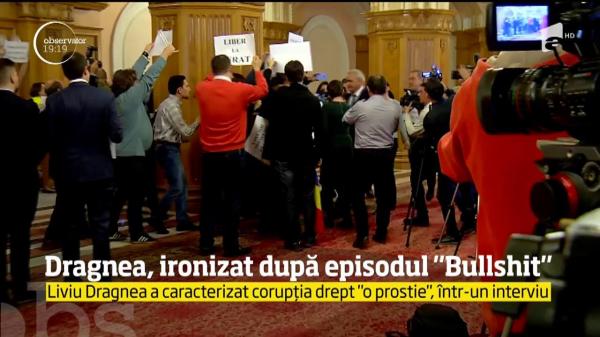 Liviu Dragnea, IRONIZAT după episodul "BULLSHIT"