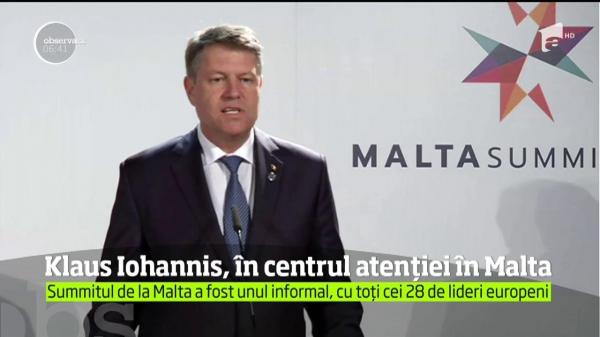 Protestele uriaşe din România, în centrul atenţiei şi la Summitul European din Malta